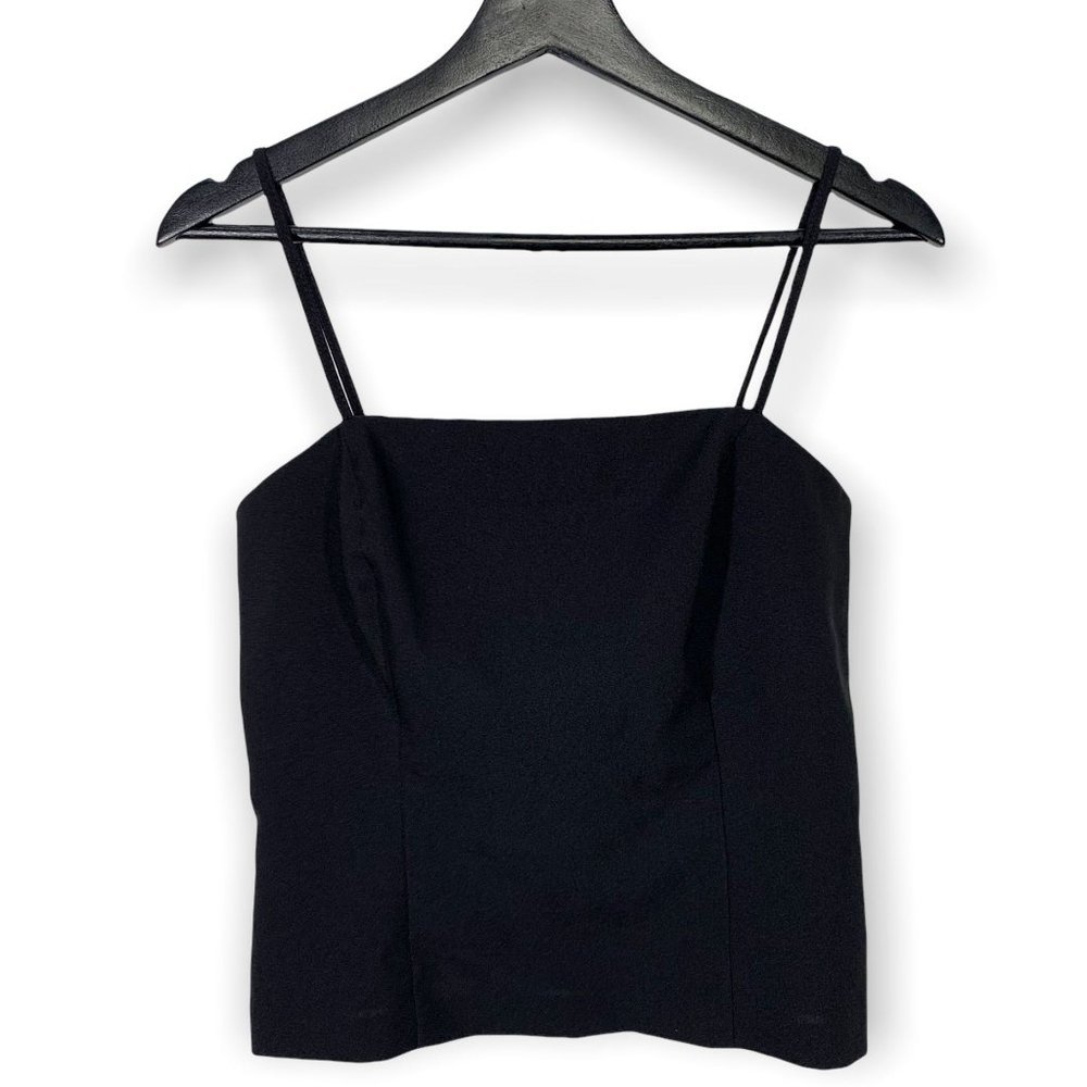 Vintage 90s Morgan & Co Spaghetti Strap Bodycon Top Small